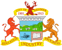 Coat of arms of Red Deer