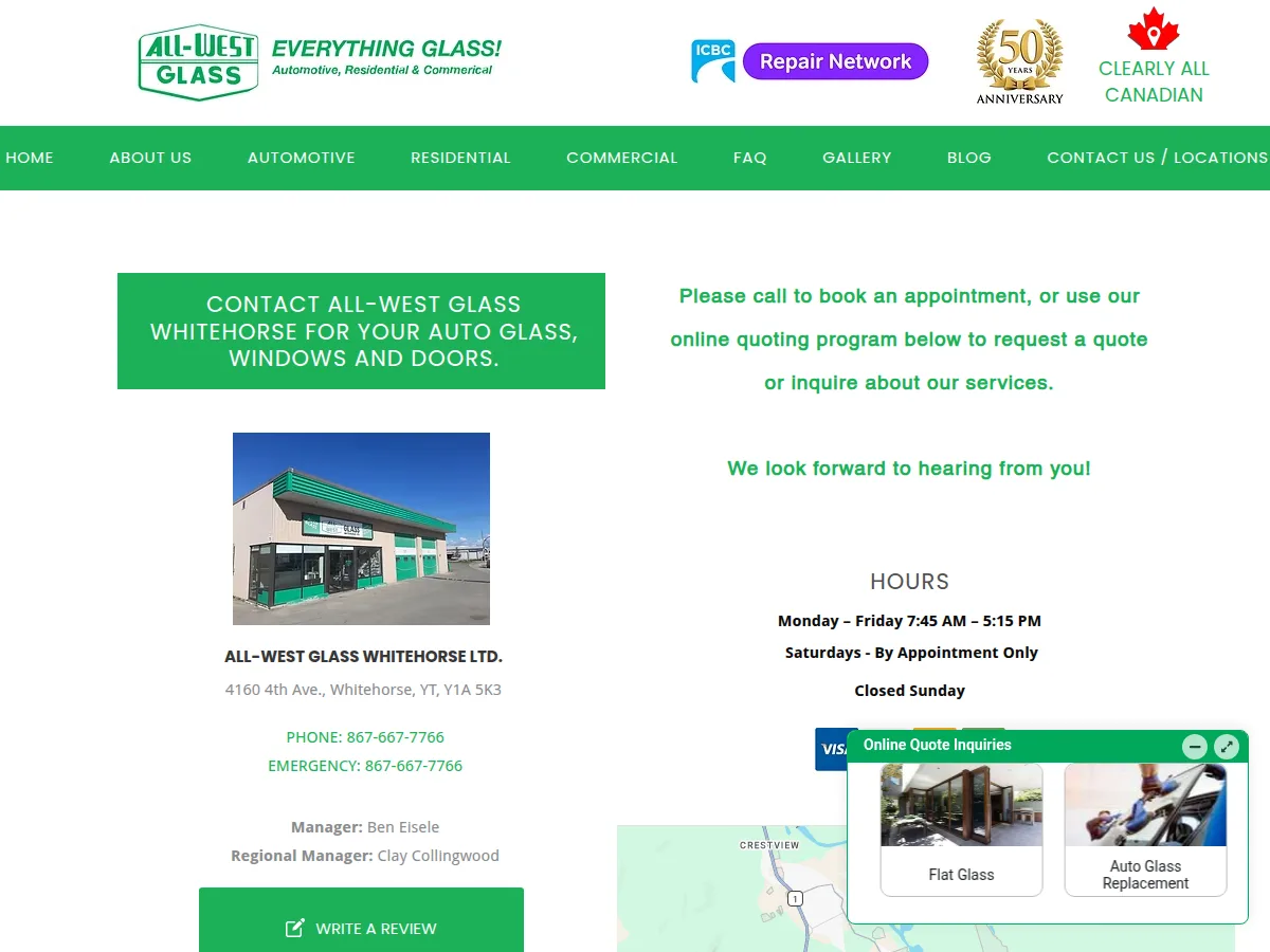 All-West Glass Whitehorse — project photo 1
