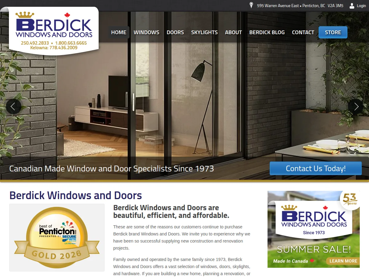 Berdick Windows & Doors - Penticton — project photo 1