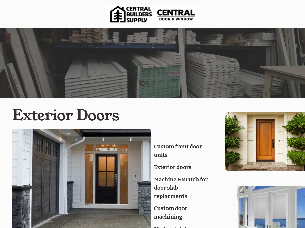 Central Door & Window — project photo 1
