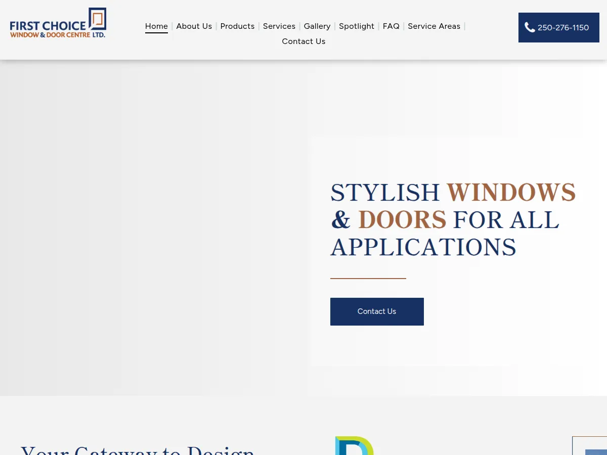 First Choice Window and Door Centre — project photo 1