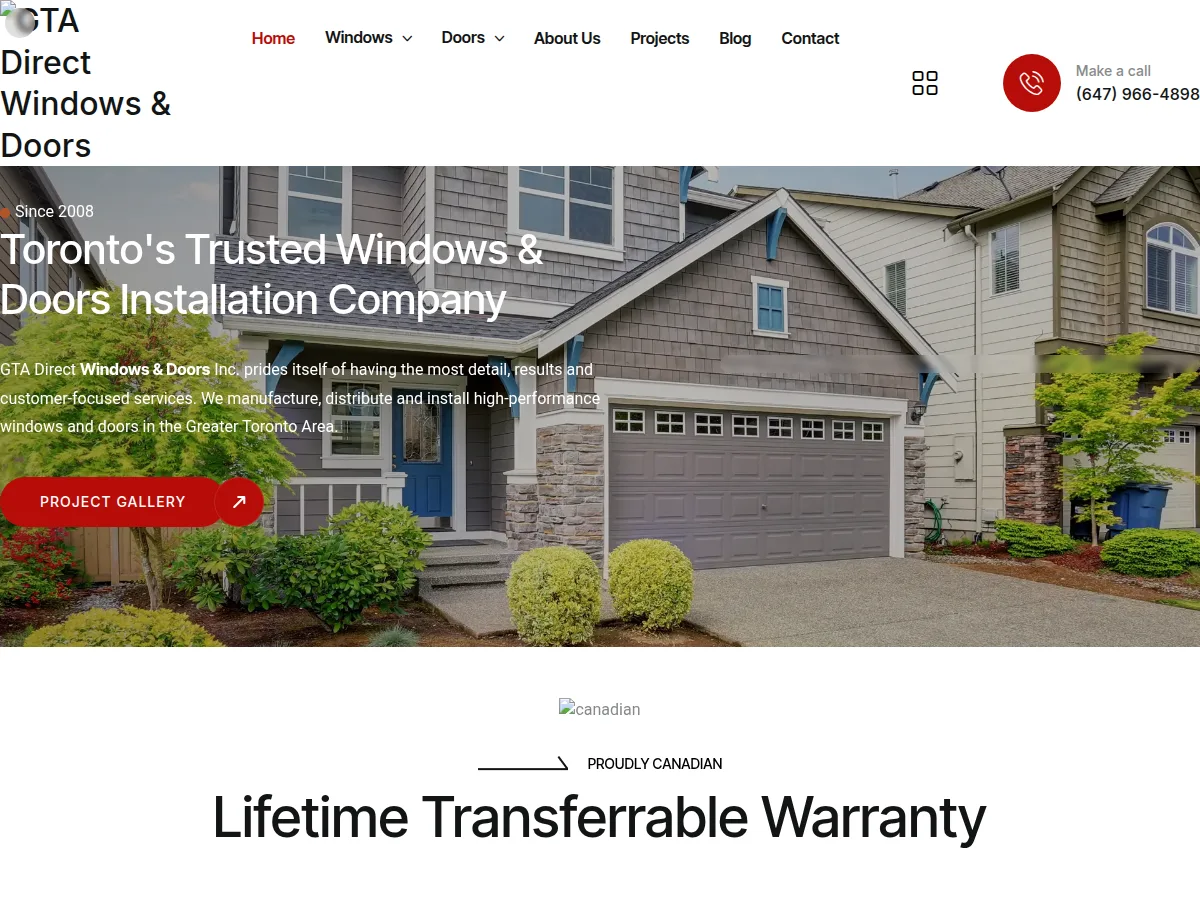 GTA Direct Windows and Doors – Toronto — project photo 1