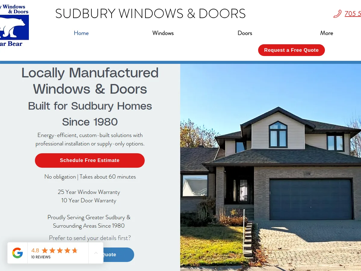 Sudbury Windows and Doors Polar Bear — project photo 1